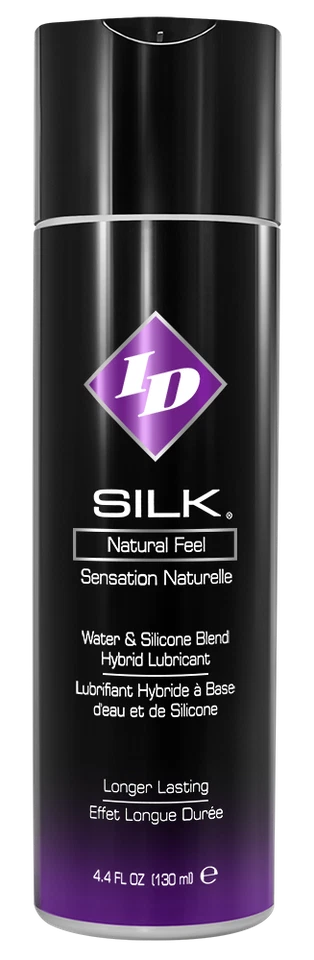 Lubricante híbrido de agua y silicona ID Silk🍯 Gel lubricante de sensación natural para adultos Foto 3 de 4