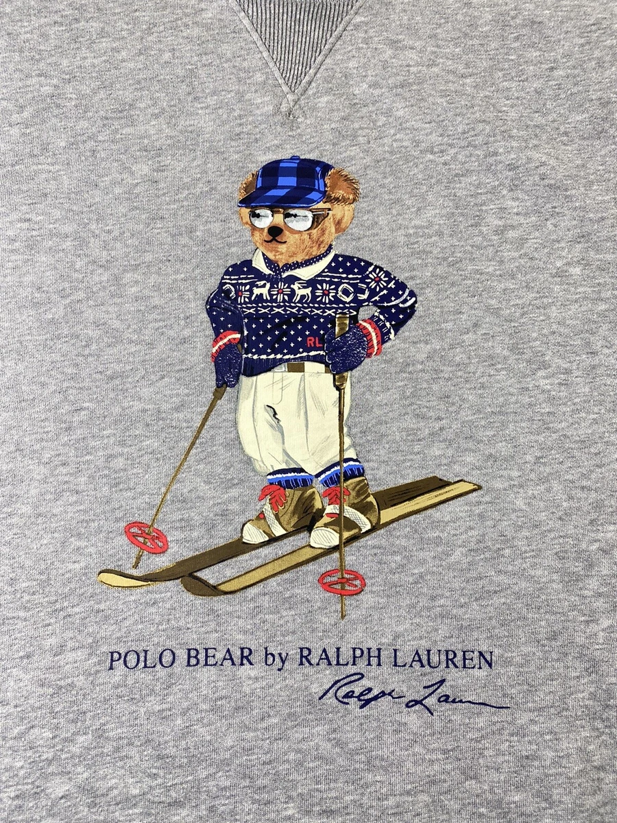 Polo bear shop ski sweatshirt