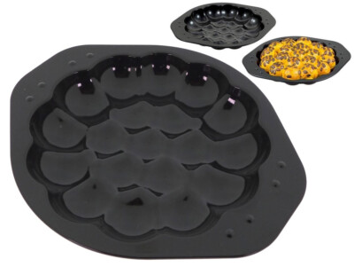 EMAILLE WOLKENSONNE (3600) Ø 30 cm Zupfbrötchen Buchteln Backform emailliert