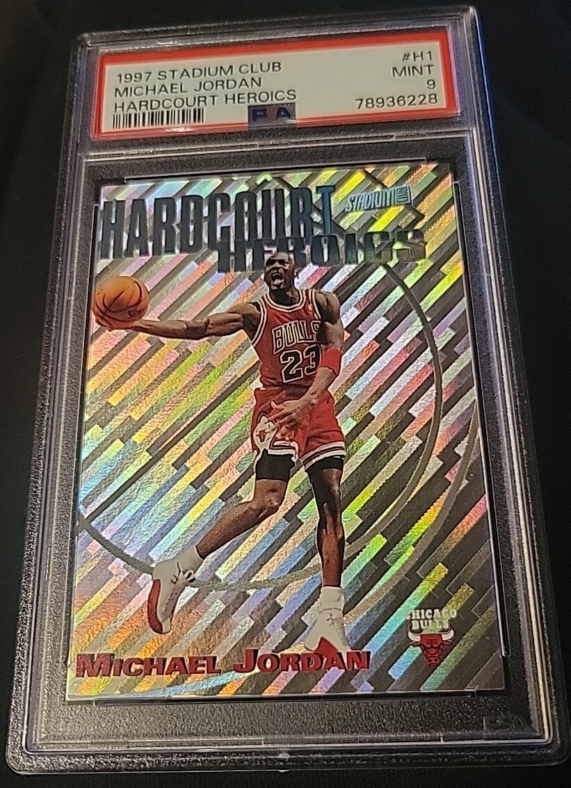 Michael Jordan 1997-98 Topps Stadium Club Hardcourt Heroics #H1