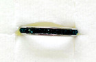 QVC Steel by Design Crystal Birthstone Eternity Band Ring Emerald May Size 6 — photo 3