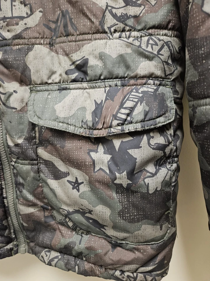 Athletec камуфляжная куртка для мальчиков размер XL 14/16 флисовая подкладка - Изображение 4 из 4