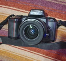 Nikon AF N6006 35MM Film Camera Tested And Works 35-80mm 
