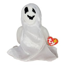 TY Beanie Baby - SHEETS the Ghost 7 inch Halloween