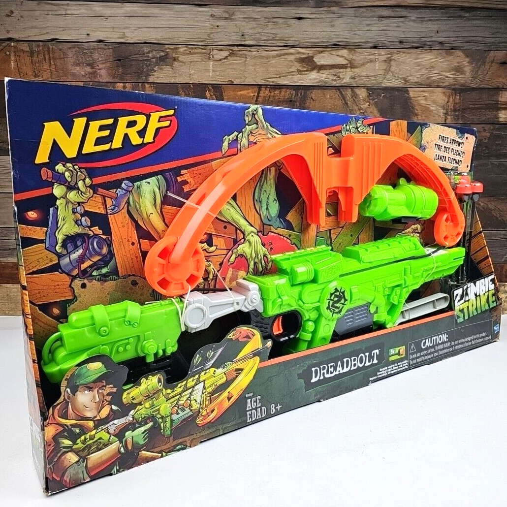 NERF Nerf Zombie Arbalete Dreadbolt pas cher 