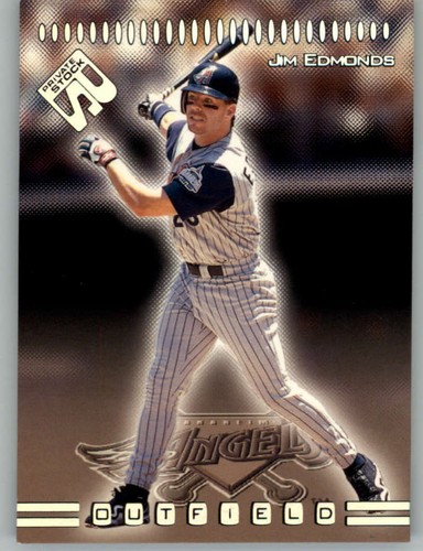 1999 Pacific Private Stock Jim Edmonds #28 card