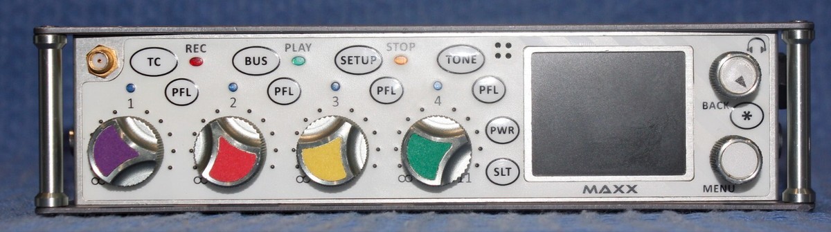 Zaxcom Maxx Zax-Max 6 Channel Audio Recorder | eBay