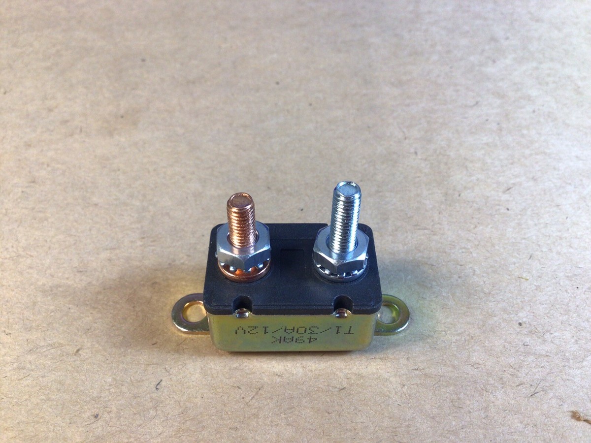 2 Pieces - CIRCUIT BREAKER 30 AMP STRAIGHT BRACKET INLINE | eBay