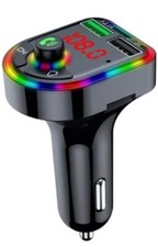 Wireless Car Bluetooth FM Transmitter MP3 Audio USB Charger Adapter Handsfree US