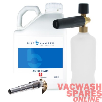 PROFI SNOW FOAM LANZE & BILT HAMBER AUTOSCHAUM 5L *PASST FÜR NILFISK PRO QR*
