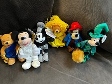 6 NEW w/ tags Disneyland / Walt Disney PLUSH animals. Mickey/Pooh 