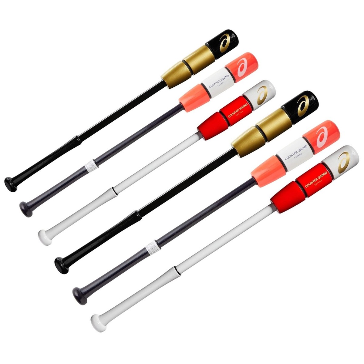 アシックス　COUNTER SWING バット ASICS Baseball Training Wooden Bat Counter Swing BBTRS2 30.7