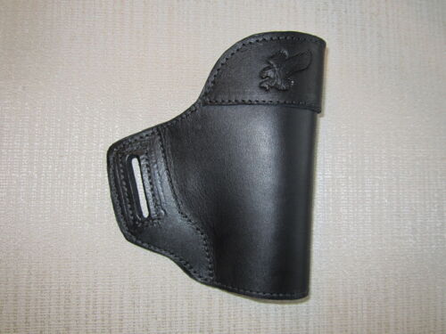 Ruger lcr,Smith & Wesson,Taurus, 2" j & small frame,leather owb revolver holster - Afbeelding 1 van 2