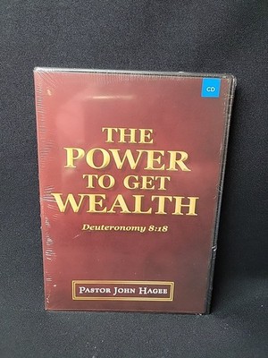 PASTOR JOHN HAGEE The Power to Get Wealth: Deuteronomy 8:18 DVD BRAND NEW/SEALED