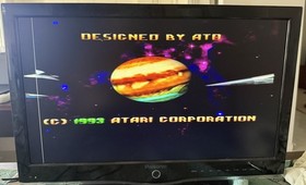 atari jaguar console boxed