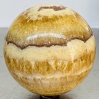 Natural Yellow Calcite Sphere Quartz Crystal Polished Ball Reiki Healing 4100G — photo 2