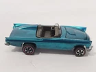 Vintage Hot Wheels Redline 1969 Aqua Classic ’57 T-Bird - Dark Interior