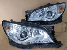 JDM 2006-2007 CHROME Subaru Impreza WRX Rev9 GDB GDA HALOGEN Headlight Head Lamp