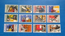 Liechtenstein Stamps, Scott 787-798 Complete Set MNH