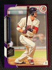 2015 Bowman PURPLE BORDER Lonnie Chisenhall 095/250