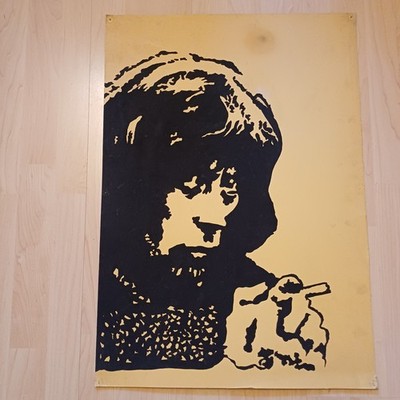 John Mayall - Portrait handgemalt