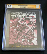 TEENAGE MUTANT NINJA TURTLES #1 • CGC 8.5 OWW PGS (3RD PRINT) • EASTMAN SIGNED