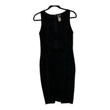 Windsor Black Sparkle  Midi Dress – Size Medium-132
