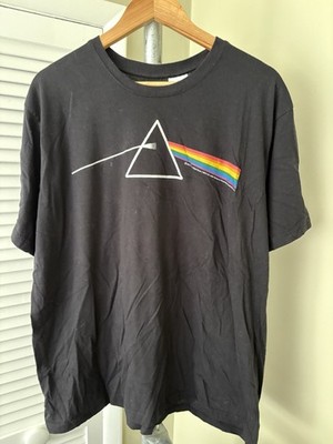 Vintage Y2K Pink Floyd 2013 Dark Side Album Band Concert T Shirt Size XL