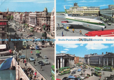 D298607 County Dublin. View of the Airport. View of the City Square. John Hinde