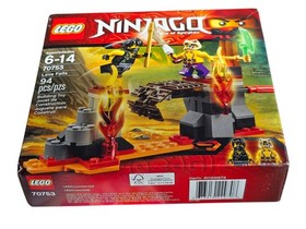 LEGO NINJAGO Masters of Spinjitzu Lava Falls 70753 Brand New Sealed Retired