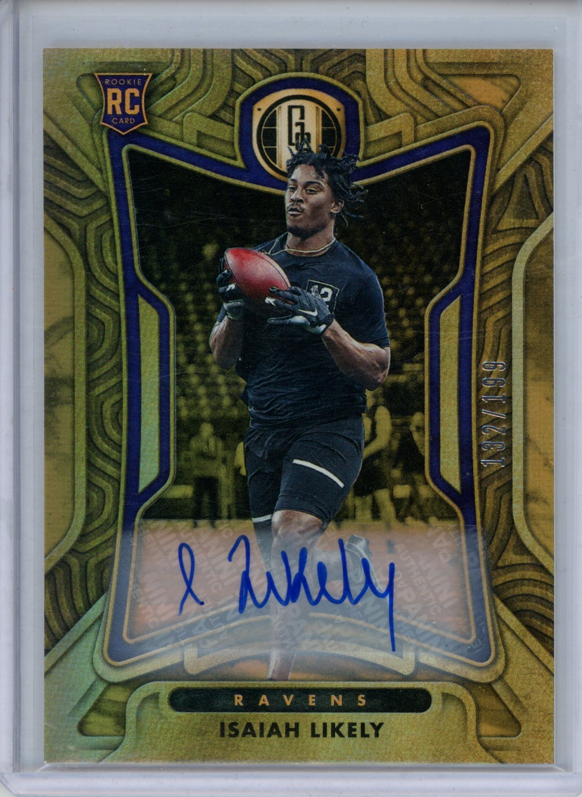 2022 Panini Gold Standard -  Isaiah Likely Rookie Autograph /199