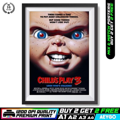 KINDER SPIELEN 3 Film Kino Film Wandbild Größe Bild Poster Druck Kunstwerk