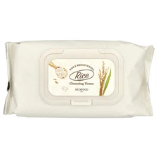Rice Daily Brightening Cleansing Tissue, 80 Wipes