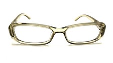 Christian Dior CD3412 HOC 130 Beige Rectangular Plastic Full Rim Eyeglasses