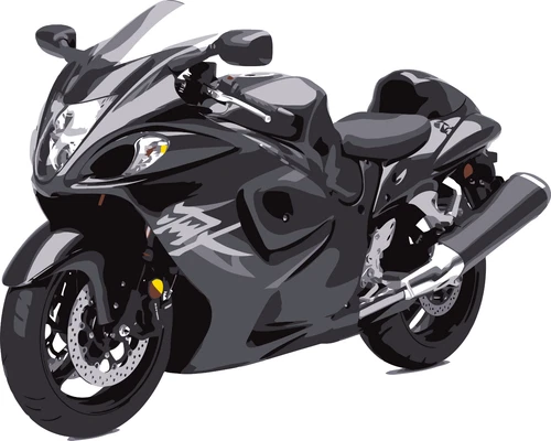 Motorbike Racer Bike Self Adhesive Vinyl Sticker