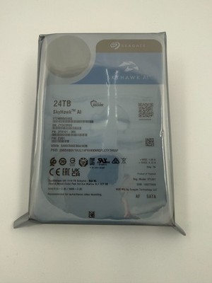 Seagate Skyhawk AI ST24000VE002 24TB  3.5in 256MB SATA Hard Drive