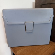 Vintage 1970s Plastics File Folder Storage Bo...