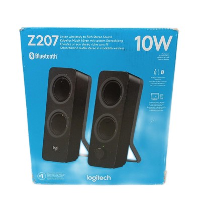 Logitech Bluetooth PC Lautsprecher Stereo Sound 10 Watt tragbar Soundbar perfekt