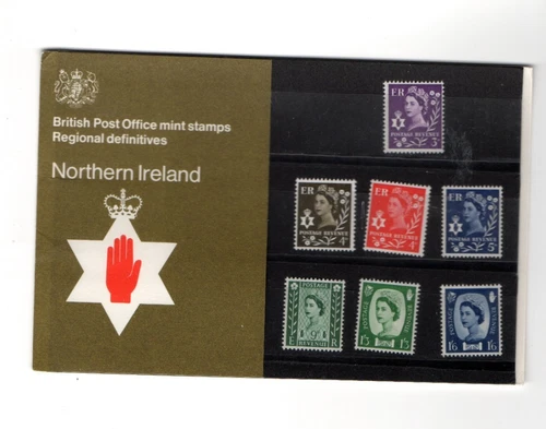 1970 N.IRELAND - DEFINITIVES MINT PRESENTATION PACK FROM COLLECTION H20