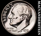 1959 Roosevelt Dime- Silver- Choice Gem Proof Luster No Reserve #J6504
