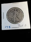 1917-S 50C Reverse Walking Liberty Half Dollar Circulated