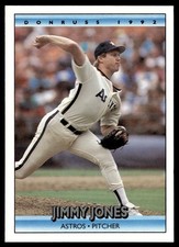 1992 Donruss Jimmy Jones Houston Astros #272