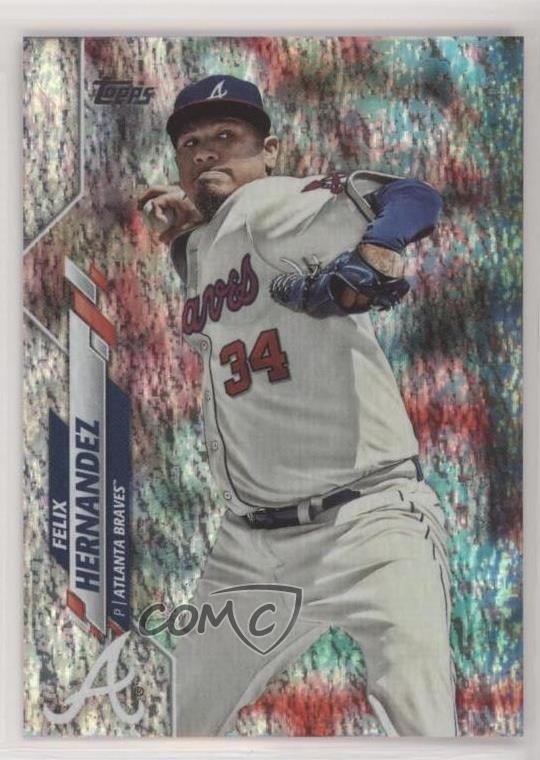 2020 Topps Hobby Foilboard 158/229 Felix Hernandez #521 1u6