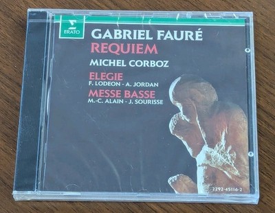Gabriel Faure - Requiem / Elegie / Messe Basse / SEALED European CD - Erato