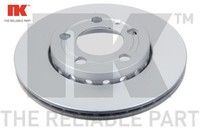 2X Bremsscheibe NK 3147101 2 Bremsscheiben Vorderachse Vorne FüR Skoda FüR VW