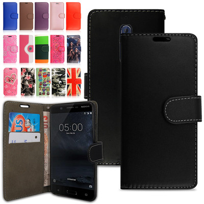 Hülle für Nokia 4.2 3.2 2.2 1.1 Plus 5.1 6.1 Leder Magnet Flip Handy Cover