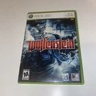 Wolfenstien for Xbox 360 Original Case, Tested Working