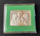 Vintage B.H. Mayer 1oz .9999 Silver Art Bar First Holy Communion Free Shipping
