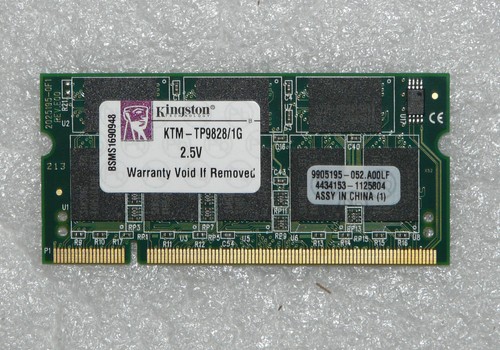 Brandneue Original Kingston TP9828 1GB TP9828/1GB DDR 333MHz CL2.5 PC-2700 - Picture 1 of 1