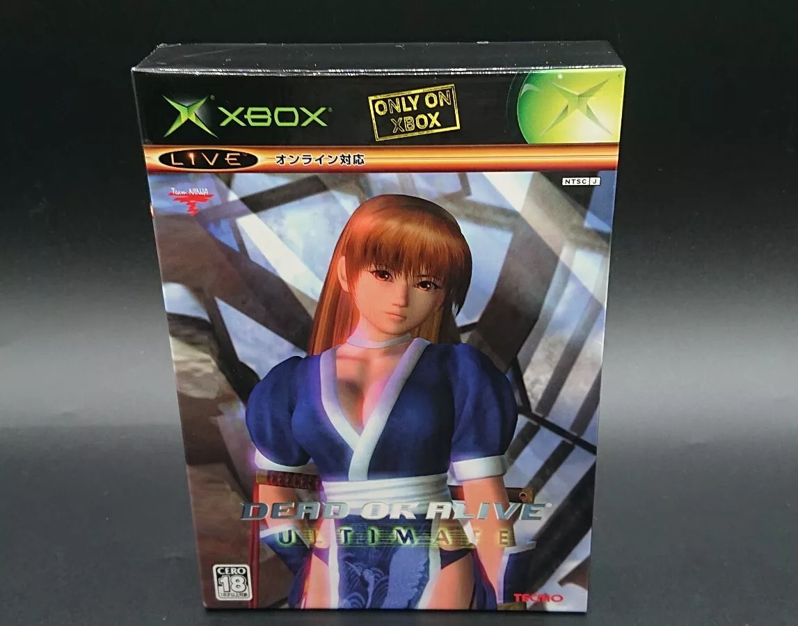 Dead or Alive Ultimate 1 & 2 Set Xbox Boxed Game with Manual Japan NTSC-J